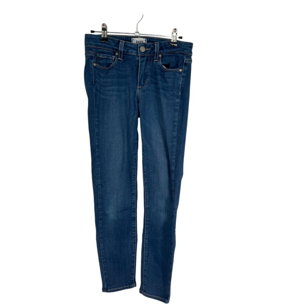 PAIGE Jeans Women's Size 27 Verdugo Crop Medium Wash Denim Casual Basic